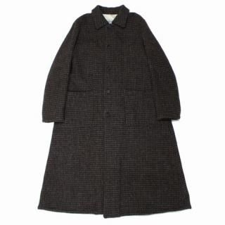 YAECA WRITE 䥨 HOUNDSTOOTH OVER COAT  S ֥饦