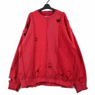 Stein 奿 23SS OVERSIZED RECONSTRUCTION SWEAT LS å M å