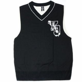 Y-3 磻꡼ 23AW LOG KNIT VEST ˥åȥ٥ XL ֥å