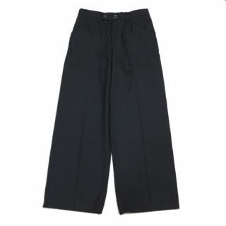 SUNSEA 󥷡 20AW N.M THICKEND WIDE PANTS 磻ɥѥ 2 ֥å