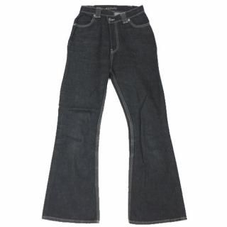 willfully ե꡼ asymmetry belt denim PT ȥ꡼٥ȥǥ˥ѥ ֥å