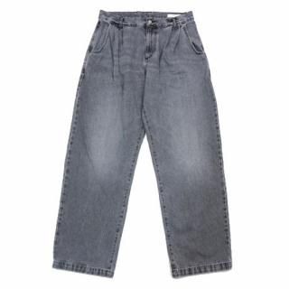 mfpen ���२�եڥ� BIG JEANS �ǥ˥�ѥ�� S �֥�å�