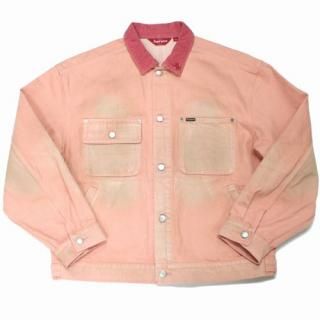 Supreme ����ץ꡼�� 25AW Distressed Selvedge Trucker Jacket �ǥ˥ॸ�㥱�å� L �ԥ�
