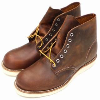 RED WING ��åɥ����� 6-inch Classic Round 6����� ���饷�å��饦��� 9111 8D �֥饦��