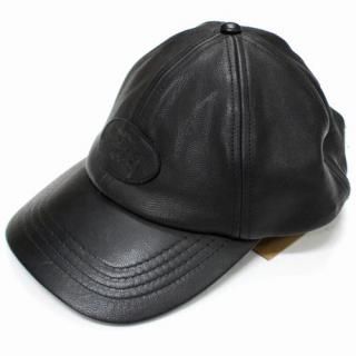 STUSSY ���ƥ塼���� 25SS LOW PROFILE LEATHER STRAPBACK �쥶�� ����å� �֥�å�