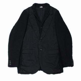 COMME des GARCONS HOMME PLUS ����ǥ���륽�� ����ץ�她 09AW �������� �ɥå��󥰥��㥱�å� L �֥�å�