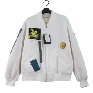 UNDERCOVER ����������С� 25SS Co�ĥ��������ץ��ȥѥå�MA-1 2 �ۥ磻��