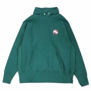 LQQK STUDIO ��å��������� 24AW SIGNATURE SNAP FLEECE HOODIE �ѡ����� XL ���꡼��