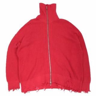 MAISON SPECIAL �᥾�󥹥ڥ���� 22SS �ץ饤�४���С����쥤��������å���ͥɥ饤�С����˥å� RED 01 ��å�