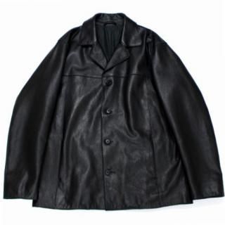 YOKE �衼�� 25AW Leather Car Jacket �쥶�� �������㥱�å� 3 �֥�å�
