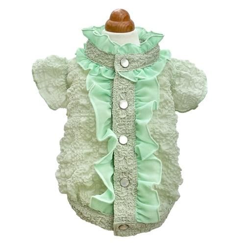 メロン  ゴッドピヴァ GODPIVA フルーツフリルブラウス フルーツフリルブラウス - GODPIVA（ゴッドピバ）： 犬のお洋服