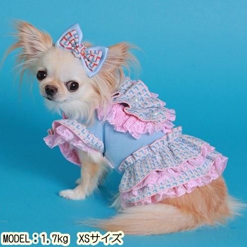ラビリンスフリルワンピース - GODPIVA（ゴッドピバ）： 犬のお