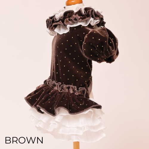 ☆ご予約☆ドットプリマワンピース※10月中旬より順次発送