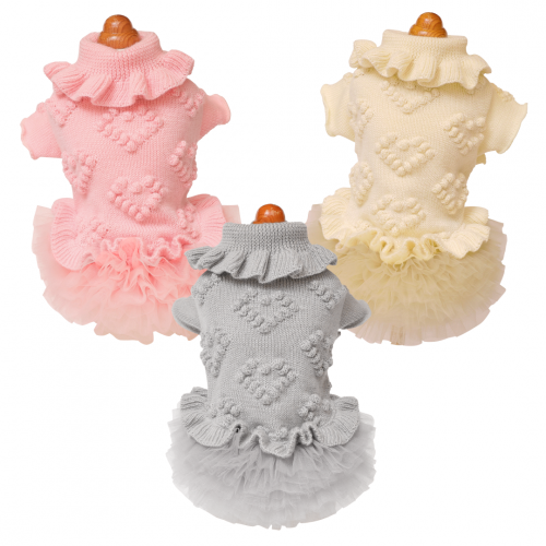 GODPIVAゴッドピバ2025AW ローゲージニットワンピースピンクSお値下げ 2025AW ローゲージニットワンピース - GODPIVA（ゴッドピバ）： 犬のお