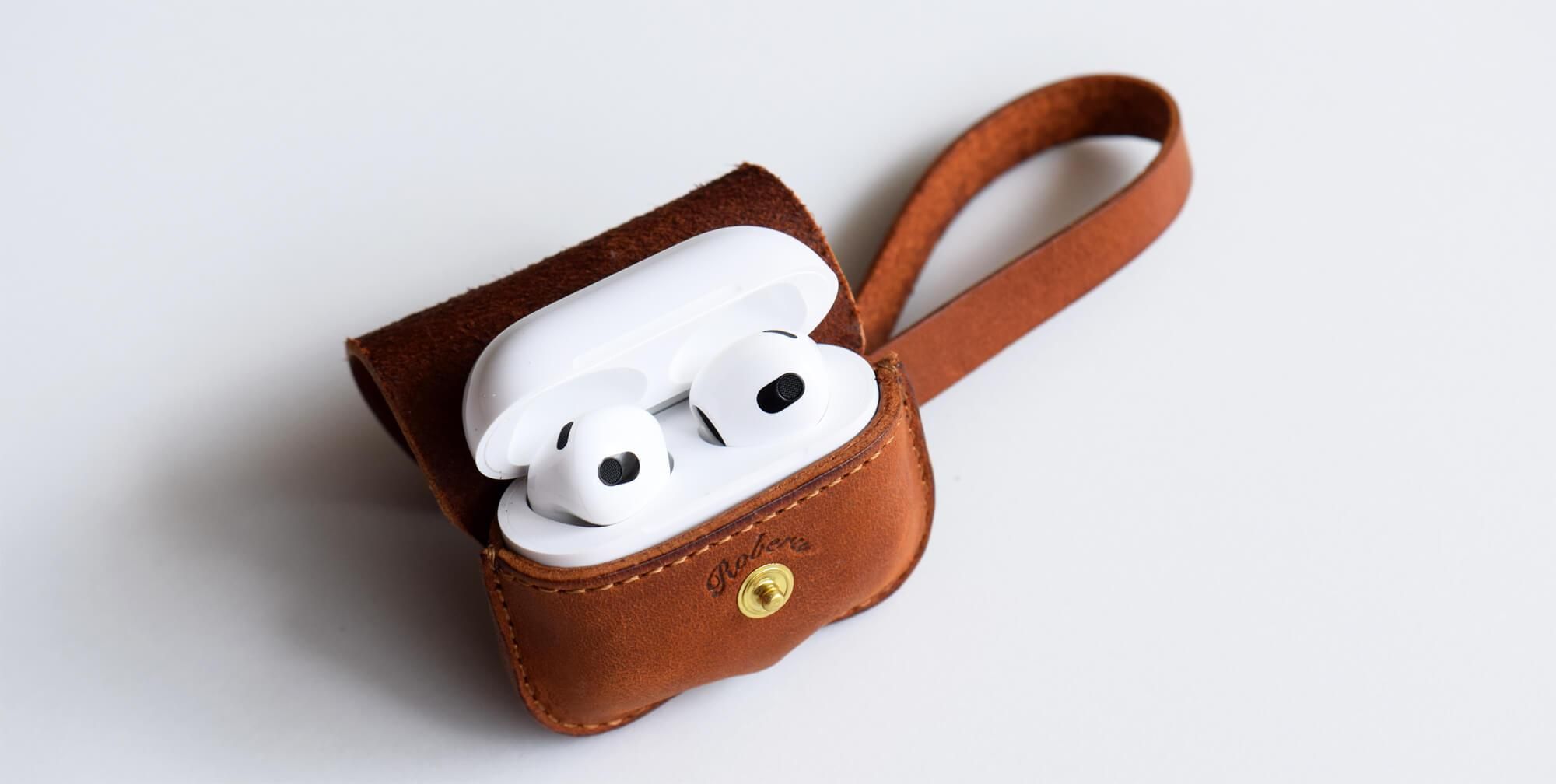 【受注品】AirPods（第3世代）ケース（全5色）｜長く愛用できる革製品 monogram（モノグラム）