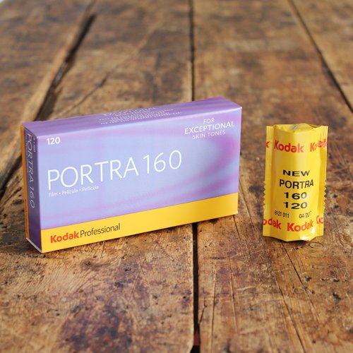 120（ブローニー）フィルム「Kodak PORTRA 160（コダック ポートラ 160 