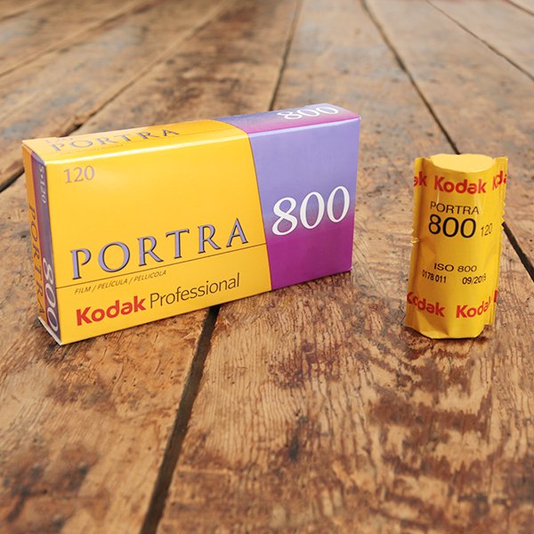 ブローニーフィルム「Kodak PORTRA800（コダック ポートラ800 