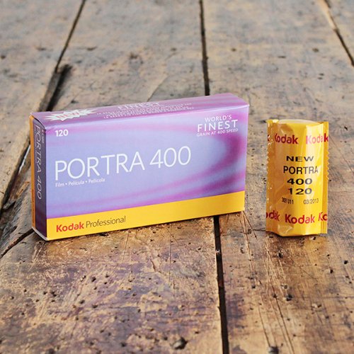 120（ブローニー）フィルム「Kodak PORTRA400」