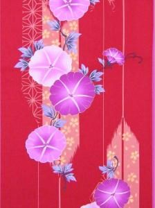 浴衣反物 日本製浴衣 桜七軒 反物生地 4022-001 送料無料
