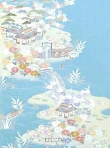 夏 付下げ(反物) - 着物・浴衣の反物/教材用浴衣生地の専門店