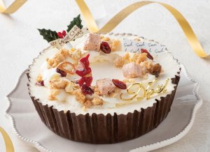 Seedホワイトクリスマスチーズケーキ小麦不使用 ホワイトクリスマスチーズケーキ小麦不使用 ムソークリスマス グルテンフリーケーキ