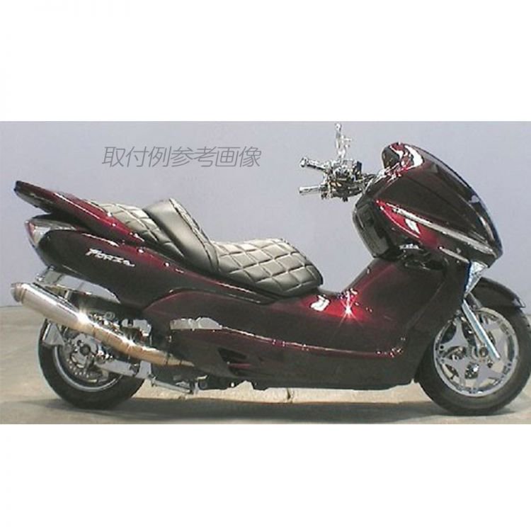 ホンダ フォルツァ MF08 茶色塗装 エアロ リア スポイラー｜バイク