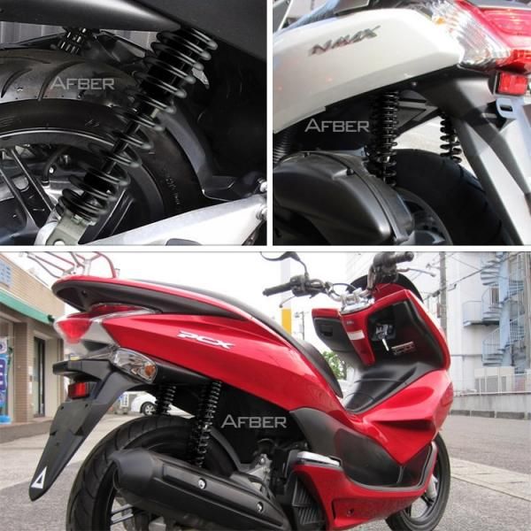 ホンダ PCX125 JF28/JF56 PCX150 KF12/KF18 純正タイプ リアショック リアサスペンション 黒色  2本｜バイクパーツ・バイク用品・カー用品・自動車パーツ通販 | TOKU