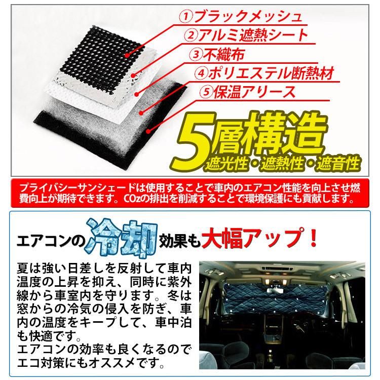 マツダ CX-5 KF系 サンシェード 5層構造 メッシュカーテン カーシェード 吸盤貼付 日よけ/遮光 紫外線 UVカット 車中泊 1台分  8P｜バイクパーツ・バイク用品・カー用品・自動車パーツ通販