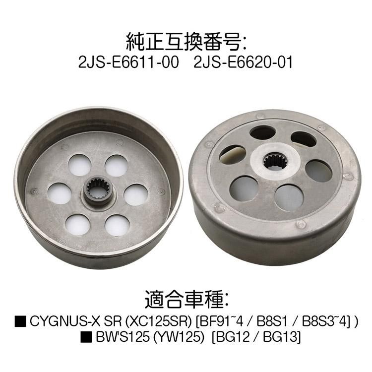 新品 シグナスX 2JS クラッチシューASSY & アウターセット