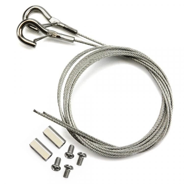 額縁 ピクチャーレール ワイヤーフック G型 耐荷重約20kg 自在金具付