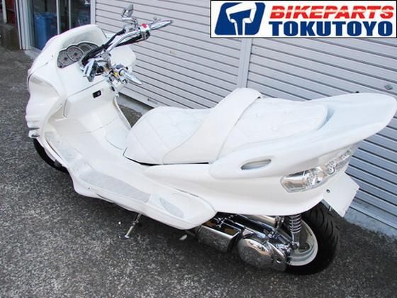 YAMAHA ヤマハ マジェスティ250 5GM SG03J 前期型 2001年式~ 1/24 約8.9㎝ スクーター バイク ミニカー 銀 非売品 未使用品 送料￥350