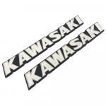 KAWASAKI カワサキ ゼファー750/1100用 立体 エンブレム 白色 2枚セット<img class='new_mark_img2' src='https://img.shop-pro.jp/img/new/icons15.gif' style='border:none;display:inline;margin:0px;padding:0px;width:auto;' />