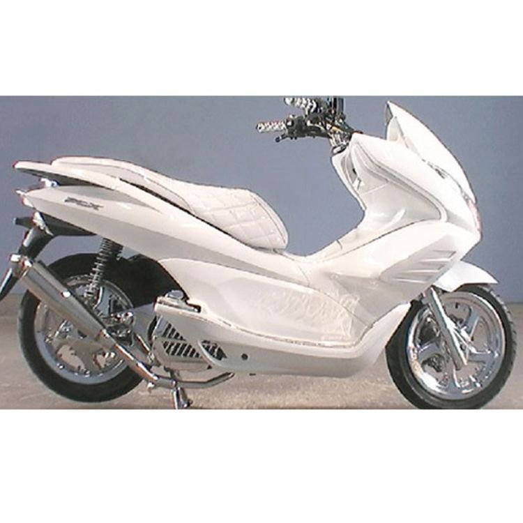 室外 バイクシート 白色 シングル ダイヤ柄 本革 美品 | www.tegdarco.com