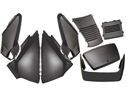 ホンダフュージョン MF02 アンダーカウル 外装 艶あり黒 1セット ホンダ フュージョン MF02 アンダーカウル 外装 艶あり 黒