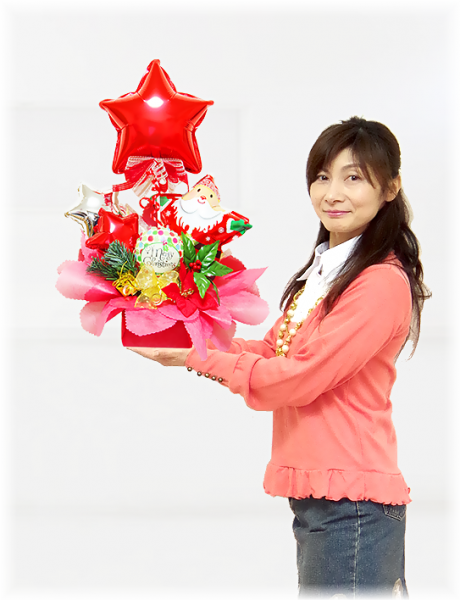クリスマスバルーン 風船 ギフト 装飾 アート 星型サンタのクリスマスアレンジ クリスマスバルーン 風船 ギフト 装飾 アート 星型サンタのクリスマスアレンジ