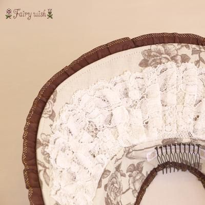 エンジェルゴブランハーフボンネット（ブラウン） - Fairy wish