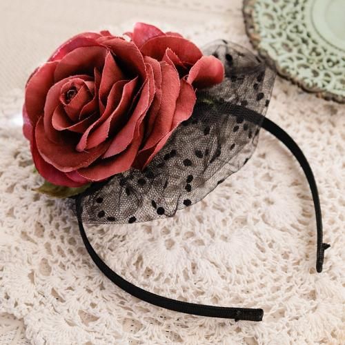 Fairy Wish クラシカルブーケのカチューシャ(クレイクラフト) hair band・カチューシャ - Fairy wish web shopping catalogue