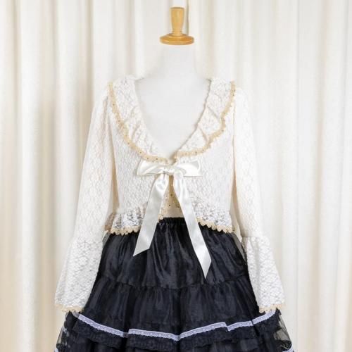タグ付き未使用品⭐︎Fairy Wish ドールリボンブラウス　ピンク タグ付き未使用品⭐︎Fairy Wish ドールリボンブラウス ピンク