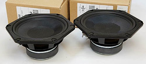 Faital PRO 6FE100-8 グラスファイバーコーン16㎝ウーファー（中古美品