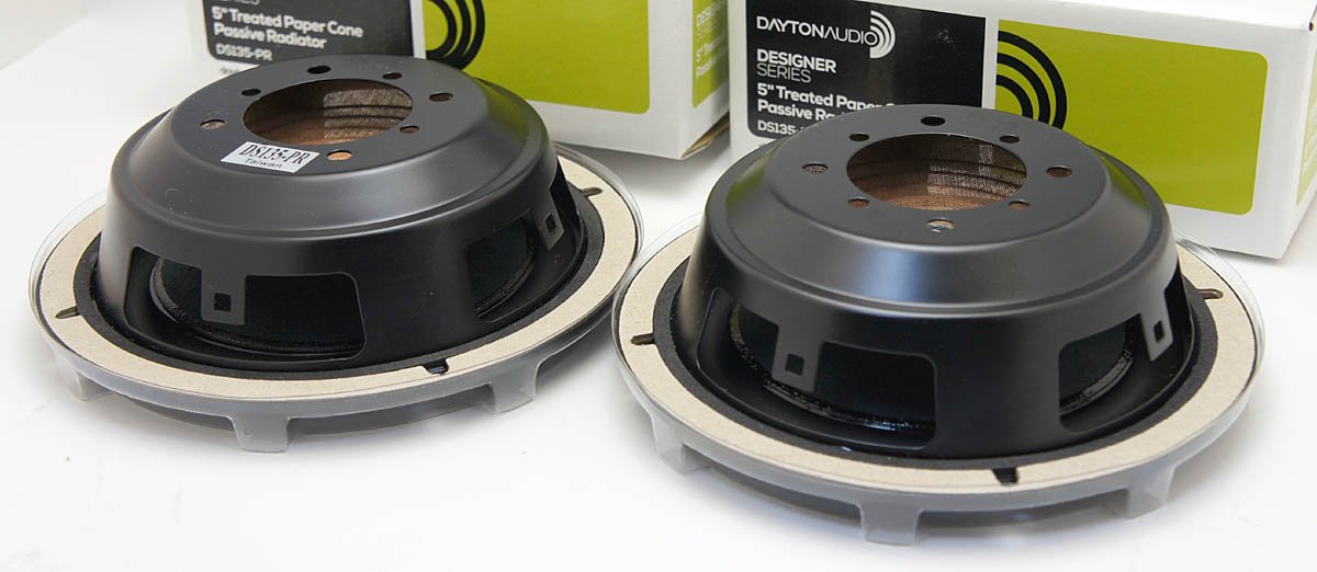 Dayton Audio DS135-PR 13㎝パッシブラジエーター（中古美品、ペア） -  スピーカー自作・フルレンジ・キット・パーツのミクセルインターネットショップ