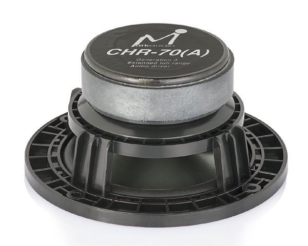 MarkAudio CHR70v3 10cmフルレンジ・ブラックカラーコーン（ペア 