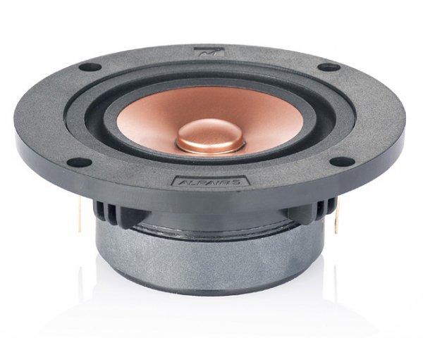 MarkAudio Alpair5v3レクタンギュラーコイル5cmフルレンジ・ゴールド（ペア） - スピーカー自作・フルレンジ ・キット・パーツのミクセルインターネットショップ