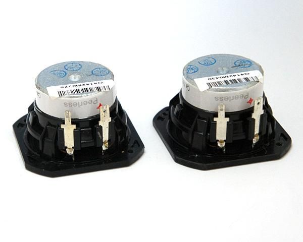 Peerless P830970メタルコーン5cmフルレンジ（中古品ペア