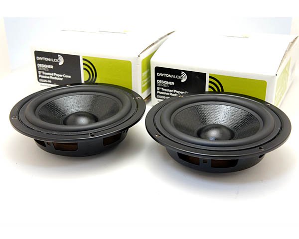 Dayton Audio DS135-PR 13㎝パッシブラジエーター（中古美品、ペア） - スピーカー自作・フルレンジ ・キット・パーツのミクセルインターネットショップ