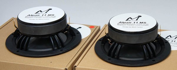 25%OFF MarkAudio Alpair11MS 16cmフルレンジ・グレー（中古美品 ペア