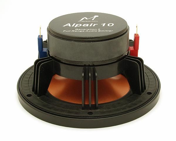 フルレンジ・MarkAudio Alpair10ｖ3 13cmゴールド