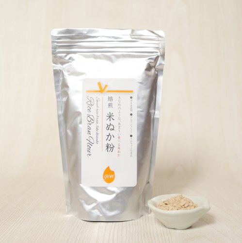 焙煎米ぬか粉 500g なごみコーポレーション ハーモニックニュートリション オーガニック 酵素栄養学 調和する栄養学 の発信とサポート商品販売