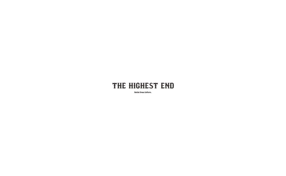 THE HIGHEST END
