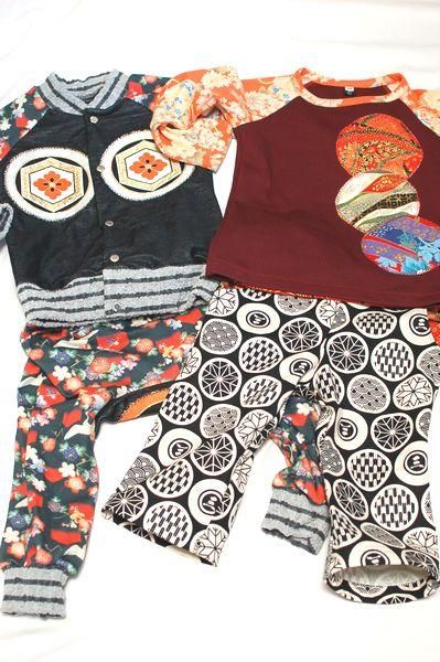 和柄男の子キッズ服 家紋セットアップ 狛犬tシャツとパンツ 手作り子供服の通販店 神の手 和柄男の子キッズ服 家紋セットアップ 狛犬tシャツとパンツ 手作り子供服の通販店 神の手