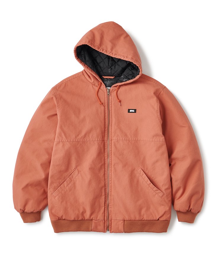 ftc washed canvas jacket hooded